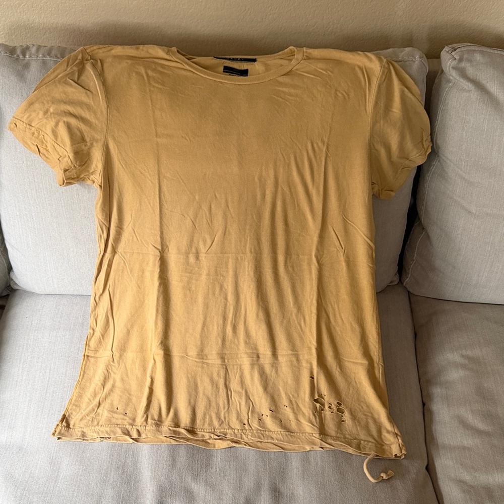 Ksubi Light Brown Short Sleeve Tee
